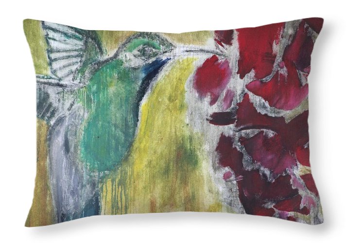 Hummingbird 2 - Throw Pillow