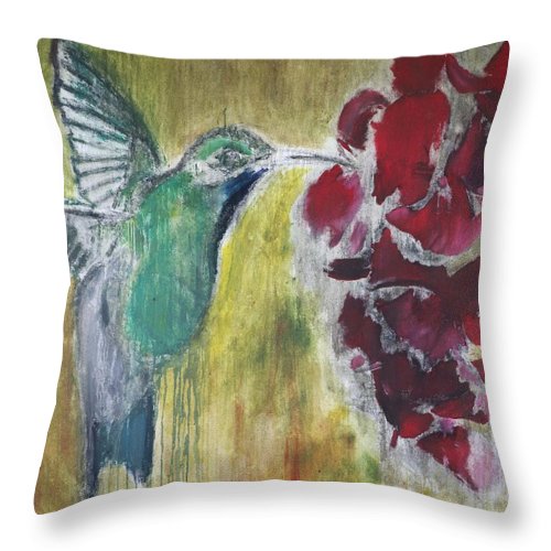 Hummingbird 2 - Throw Pillow