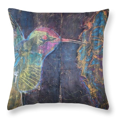 Hummingbird 5 - Throw Pillow