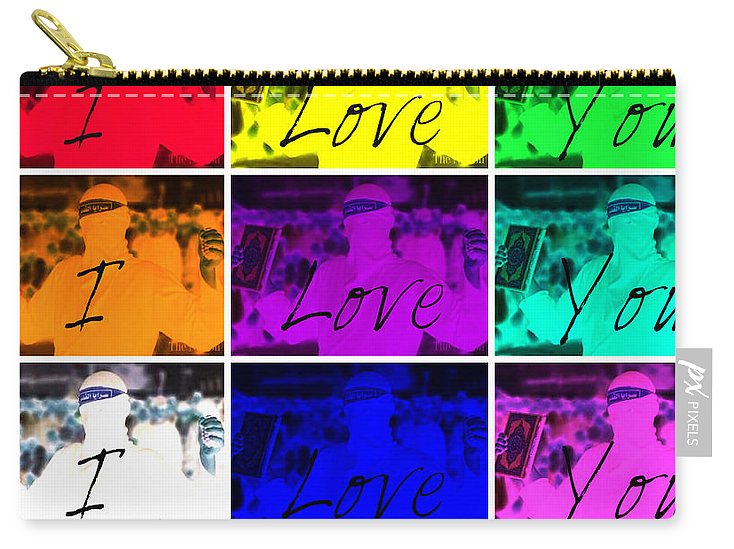 I Love You - Zip Pouch