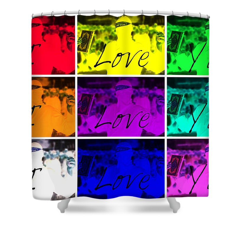 I Love You - Shower Curtain