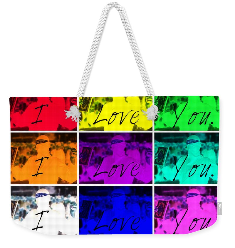 I Love You - Weekender Tote Bag