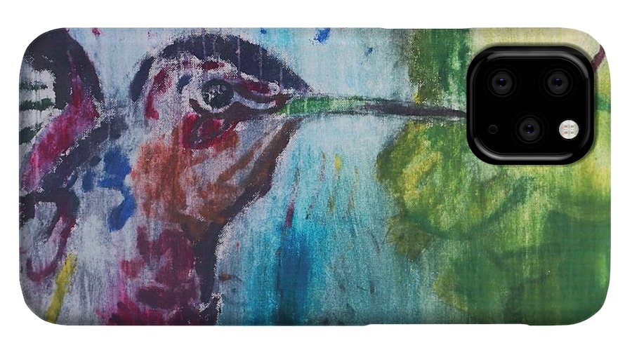 "Hummingbird #3" - Phone Case