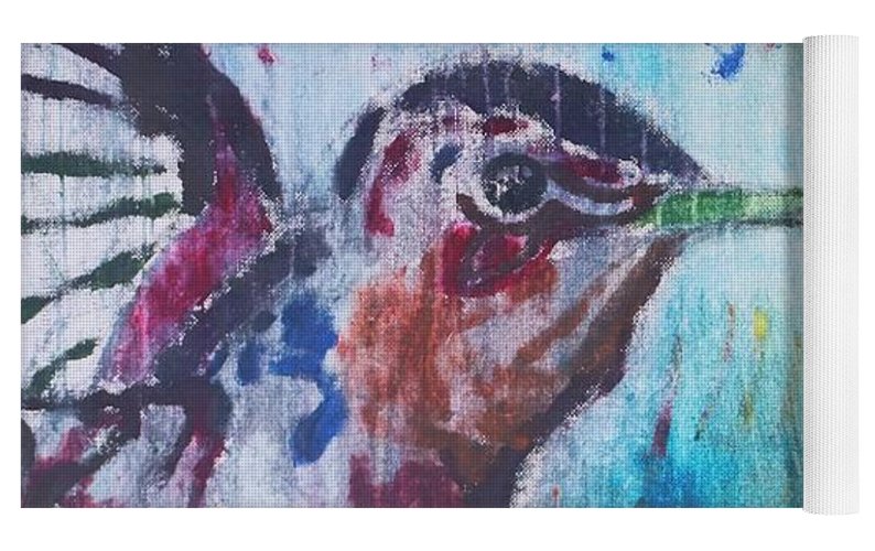 "Hummingbird #3" - Yoga Mat