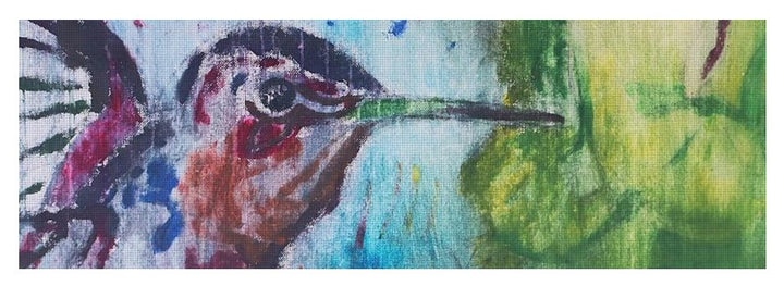 "Hummingbird #3" - Yoga Mat