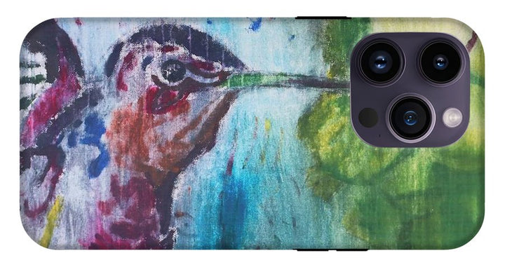 "Hummingbird #3" - Phone Case