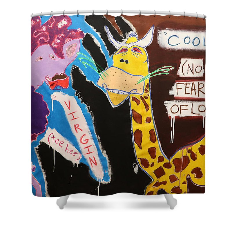 No Fear of Loss - Shower Curtain