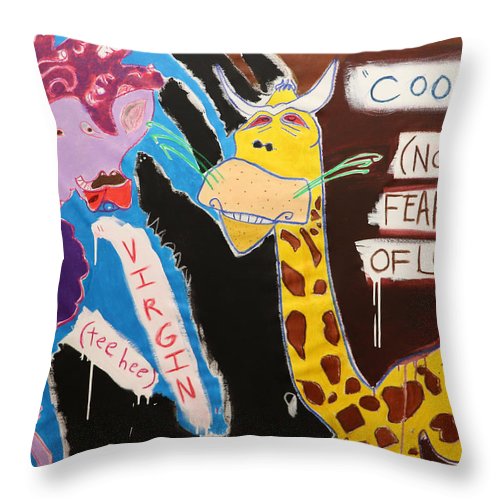 No Fear of Loss - Throw Pillow