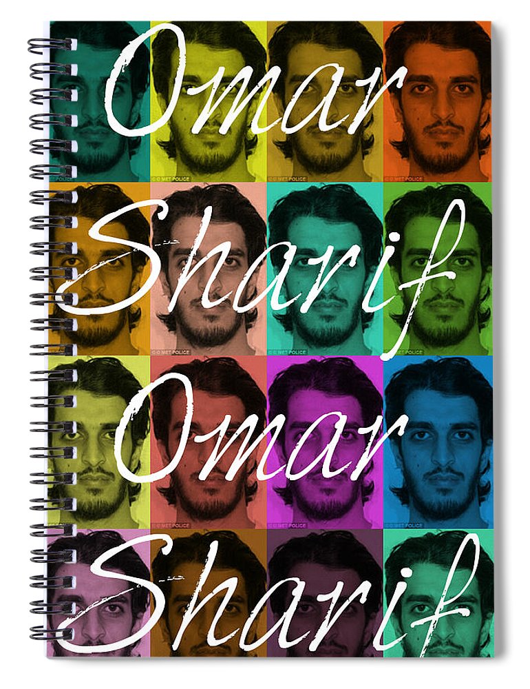 Omar Sharif - Spiral Notebook