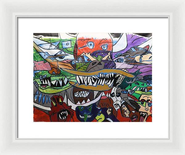 Oni - Framed Print