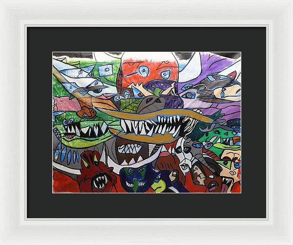 Oni - Framed Print