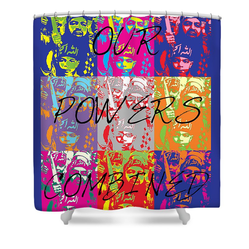 Our Powers Combined - Shower Curtain