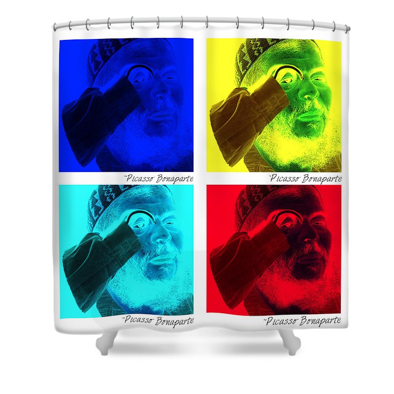 Picasso Bonaparte - Shower Curtain