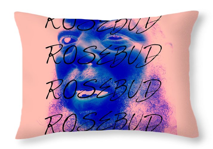 Rosebud - Throw Pillow