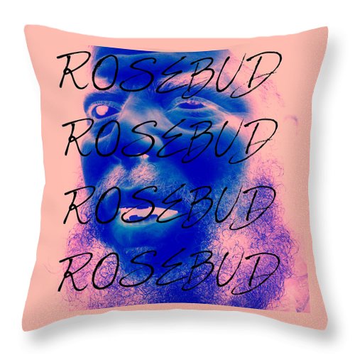 Rosebud - Throw Pillow