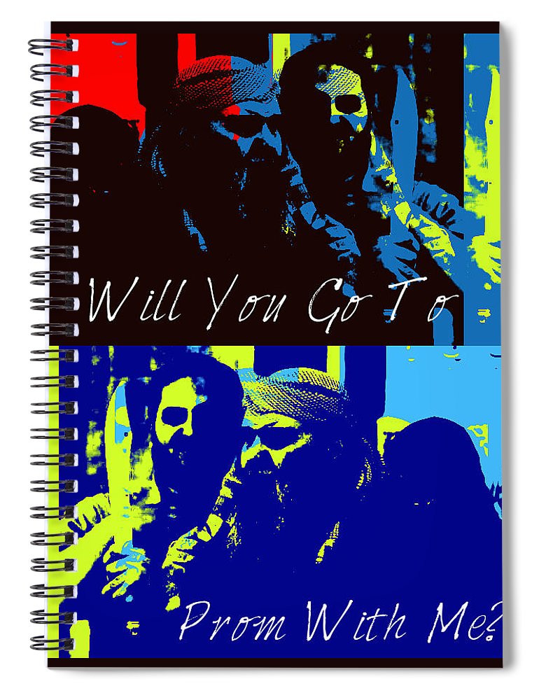 Will You Go To Prom With Me? - Spiral Notebook