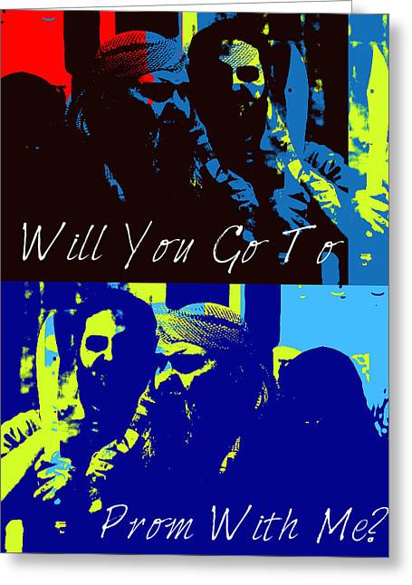 Will You Go To Prom With Me? - Greeting Card