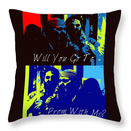 Will You Go To Prom With Me? - Throw Pillow