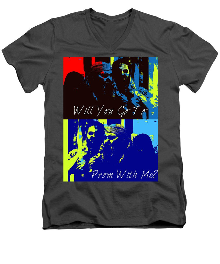 Will You Go To Prom With Me? - Men's V-Neck T-Shirt