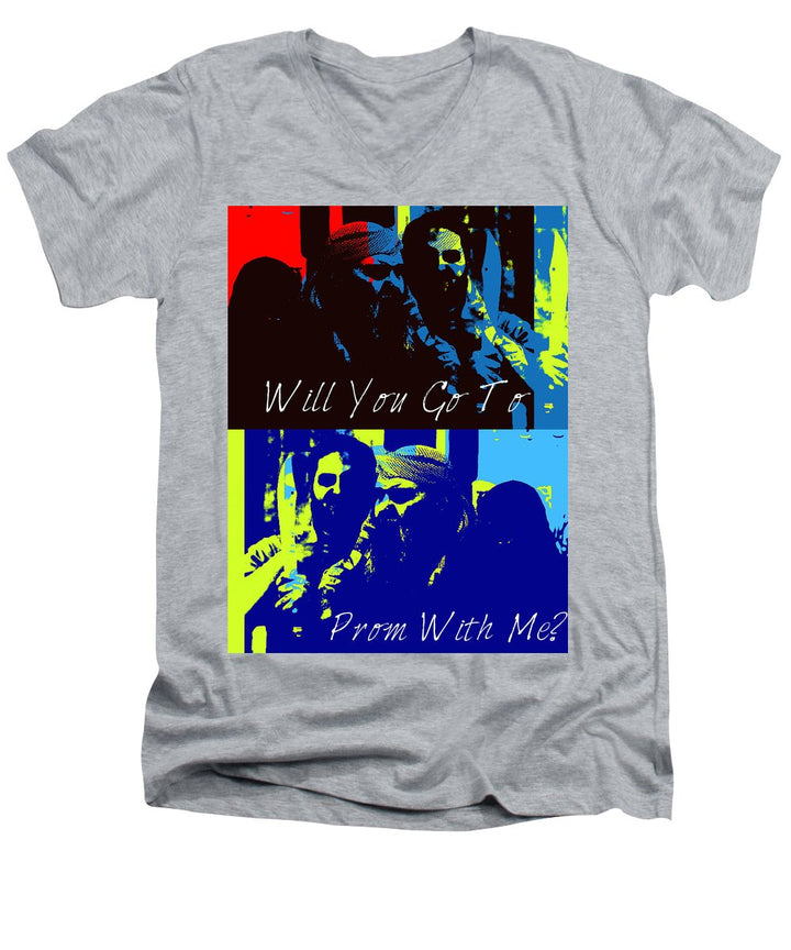 Will You Go To Prom With Me? - Men's V-Neck T-Shirt