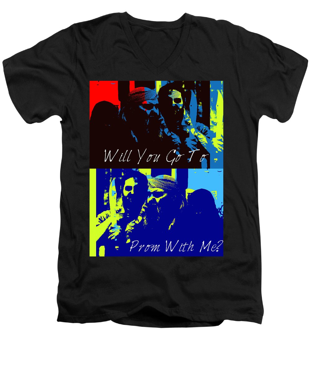 Will You Go To Prom With Me? - Men's V-Neck T-Shirt