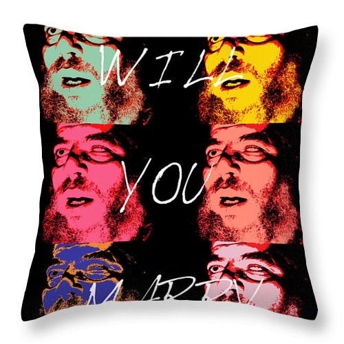 Will You Marry Me? - Throw Pillow