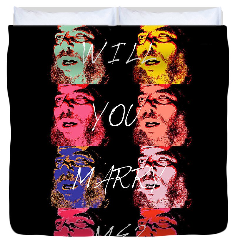 Will You Marry Me? - Duvet Cover