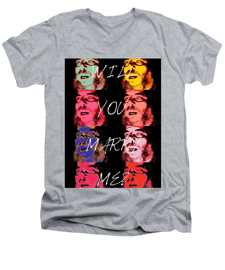 Will You Marry Me? - Men's V-Neck T-Shirt