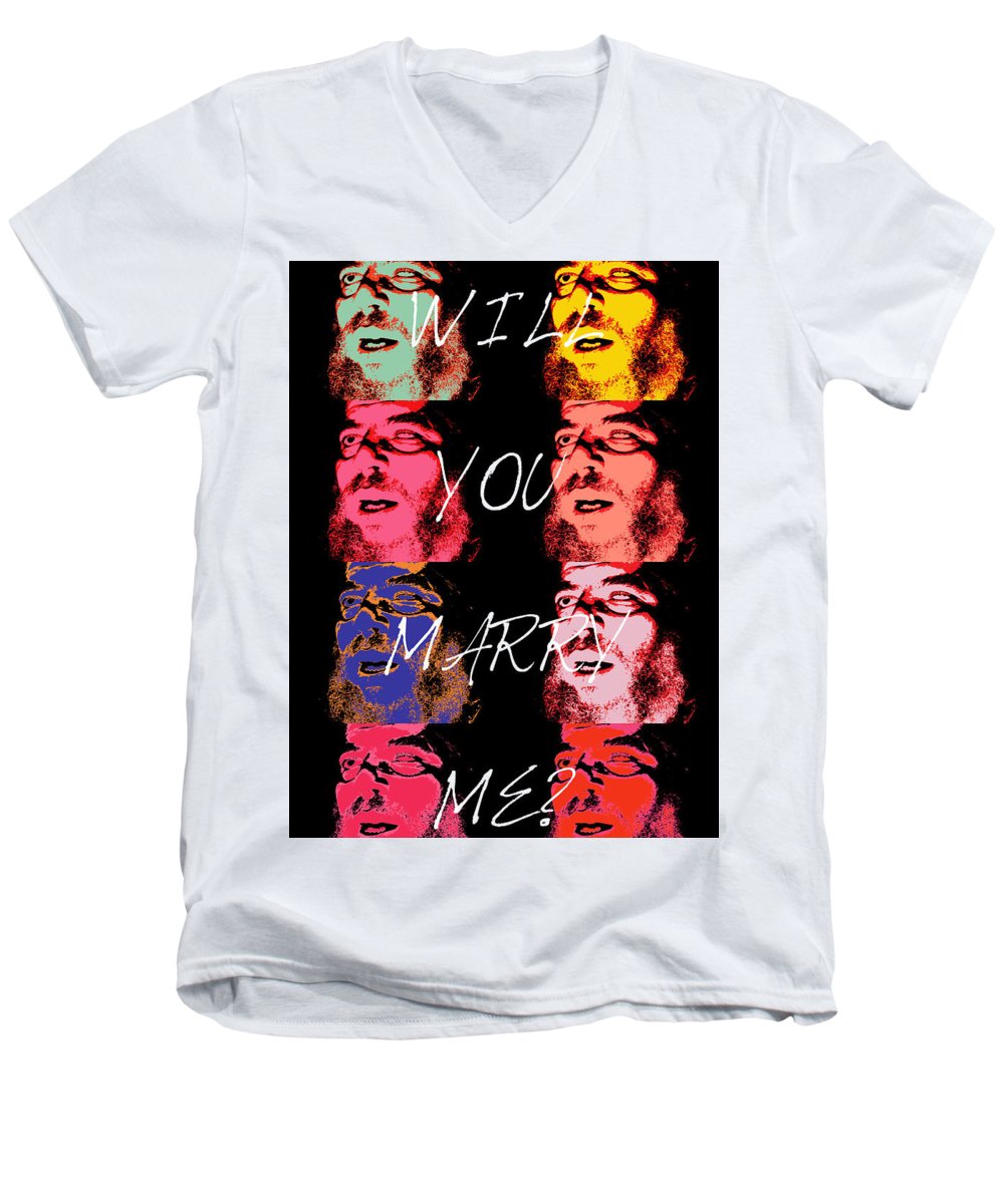 Will You Marry Me? - Men's V-Neck T-Shirt