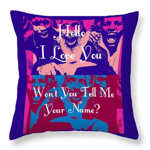 Won't You Tell Me Your Name? - Throw Pillow